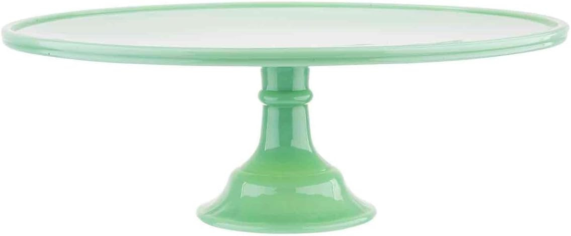 Tablecraft Jadeite Glass Collection 13" Cake Stand