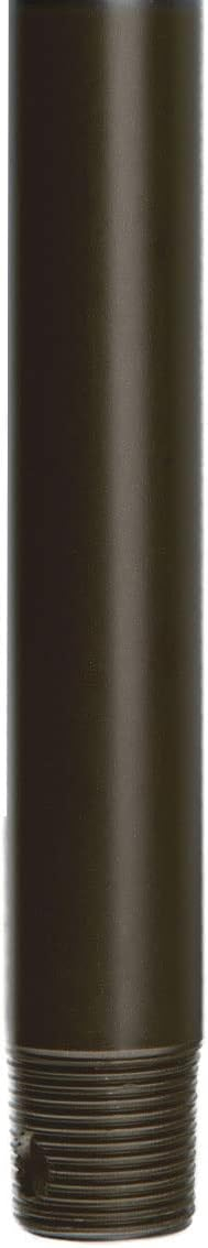 12in Ceiling Fan Extension Downrod in Oil Rubbed Bronze