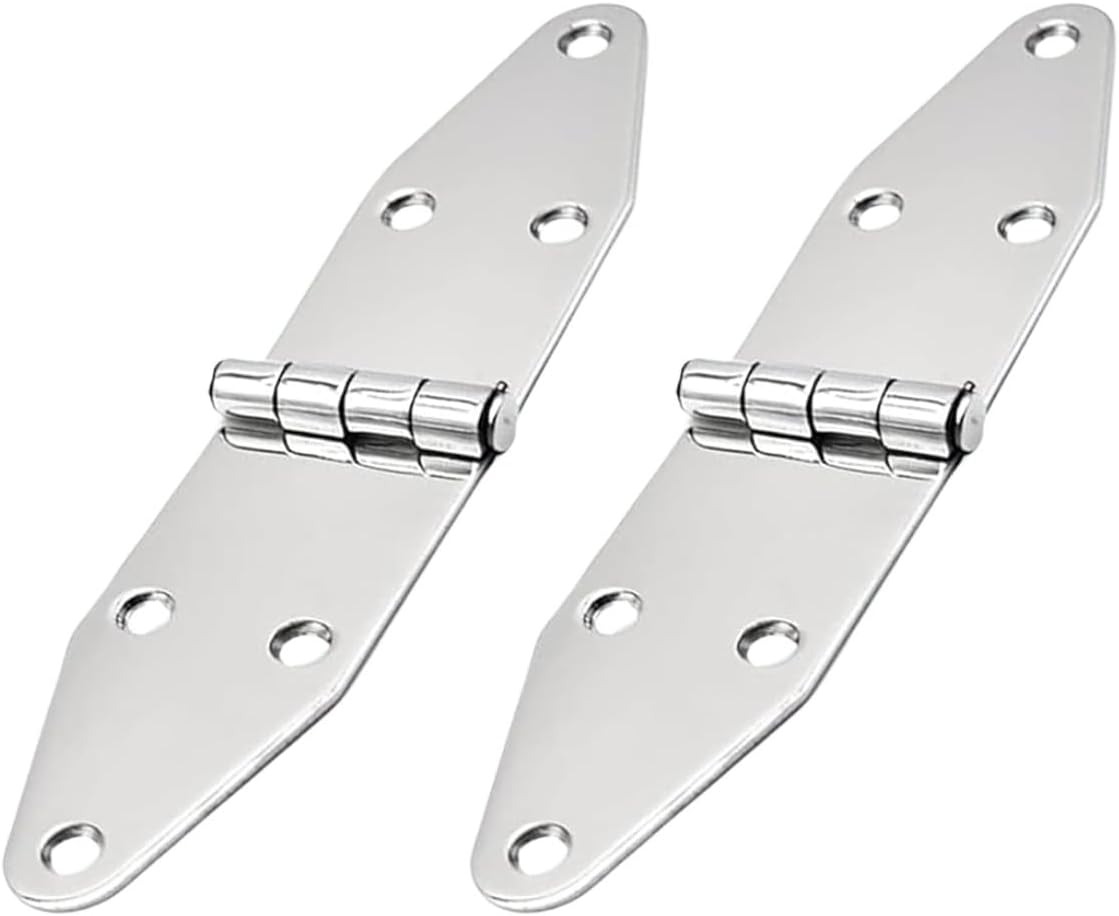 Marine City Pair of Stainless-Steel Marine Hatch Strap Hinge7-1/4" 1-5/8"