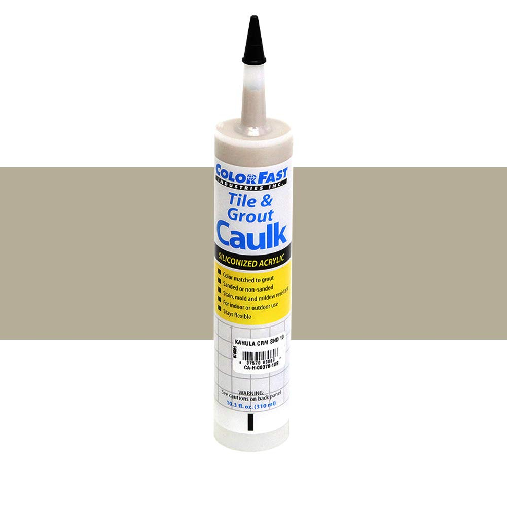 ColorFast Latex Colored Caulk - Hydroment Color Line: Silver Bullet Sanded