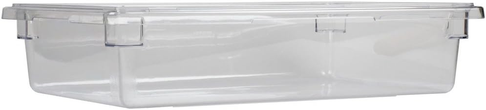 Clear Polycarbonate Food Storage Box, 18 x 26 x 6 Inches