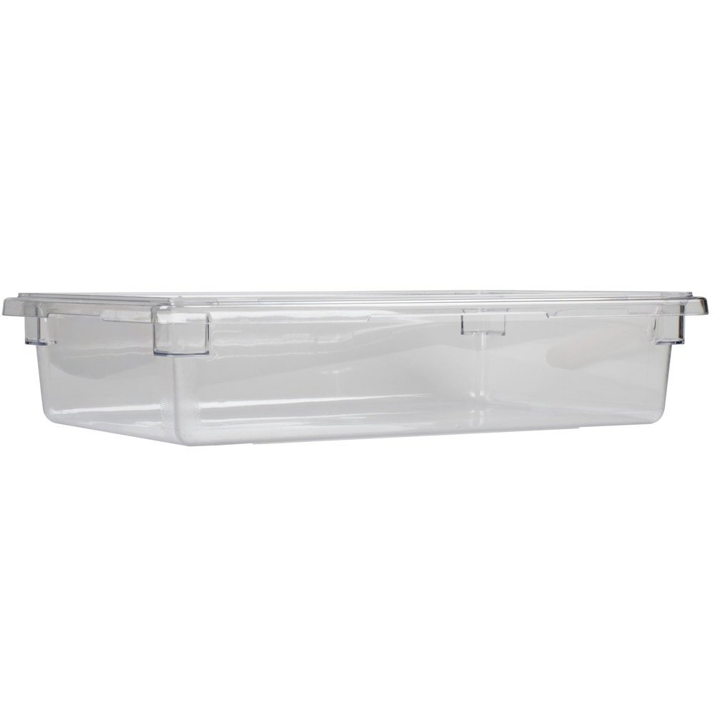 Clear Polycarbonate Food Storage Box, 18 x 26 x 6 Inches