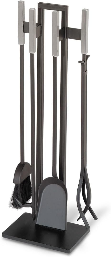 Modern 5-Piece Fireplace Toolset