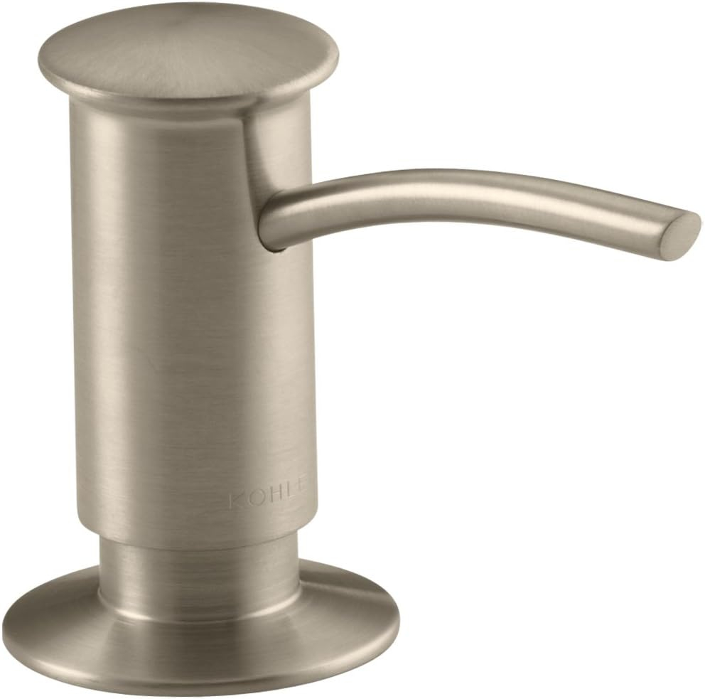 Contemporary Design Refillable Soap Dispenser, Lotion Dispenser for Bathroom or Kitchen