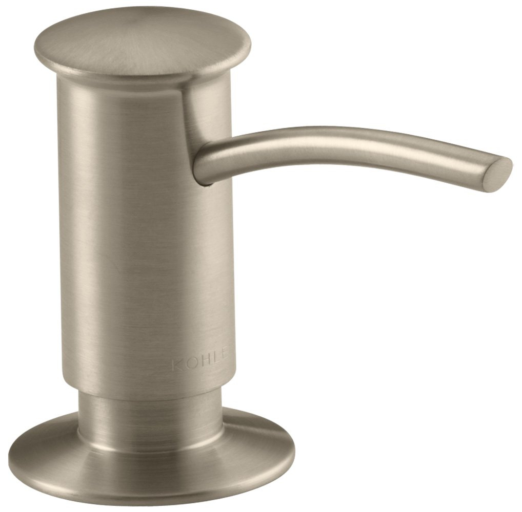 Contemporary Design Refillable Soap Dispenser, Lotion Dispenser for Bathroom or Kitchen