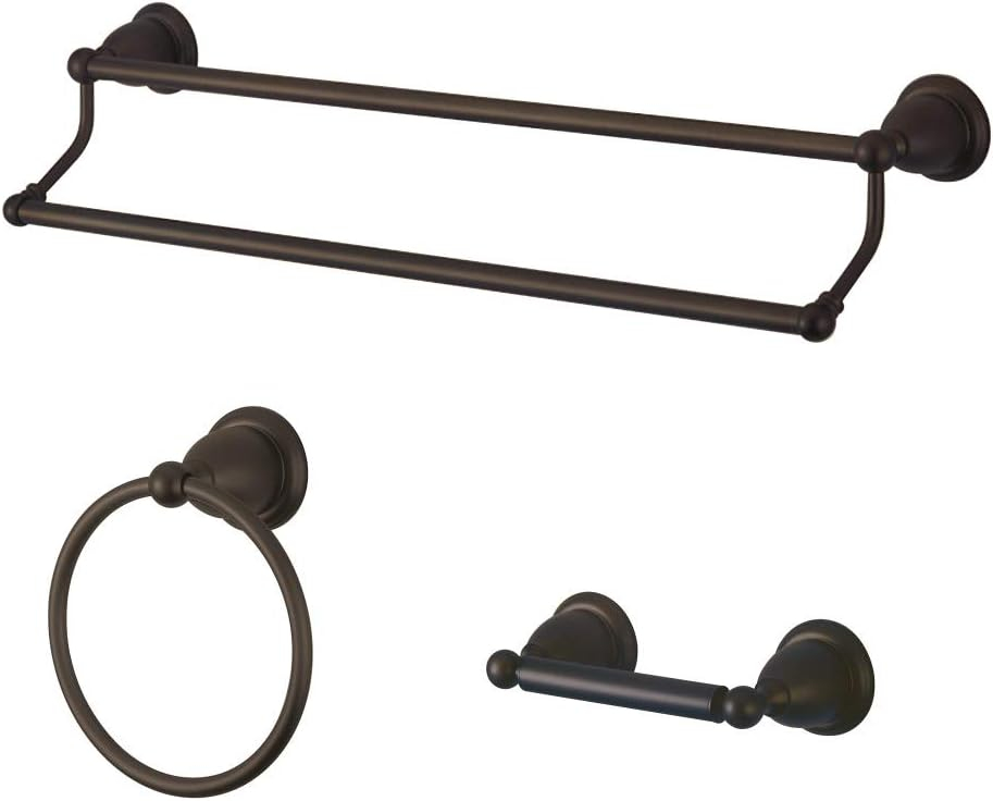 Kingston Brass Heritage 3-Piece Bathroom Hardware Set