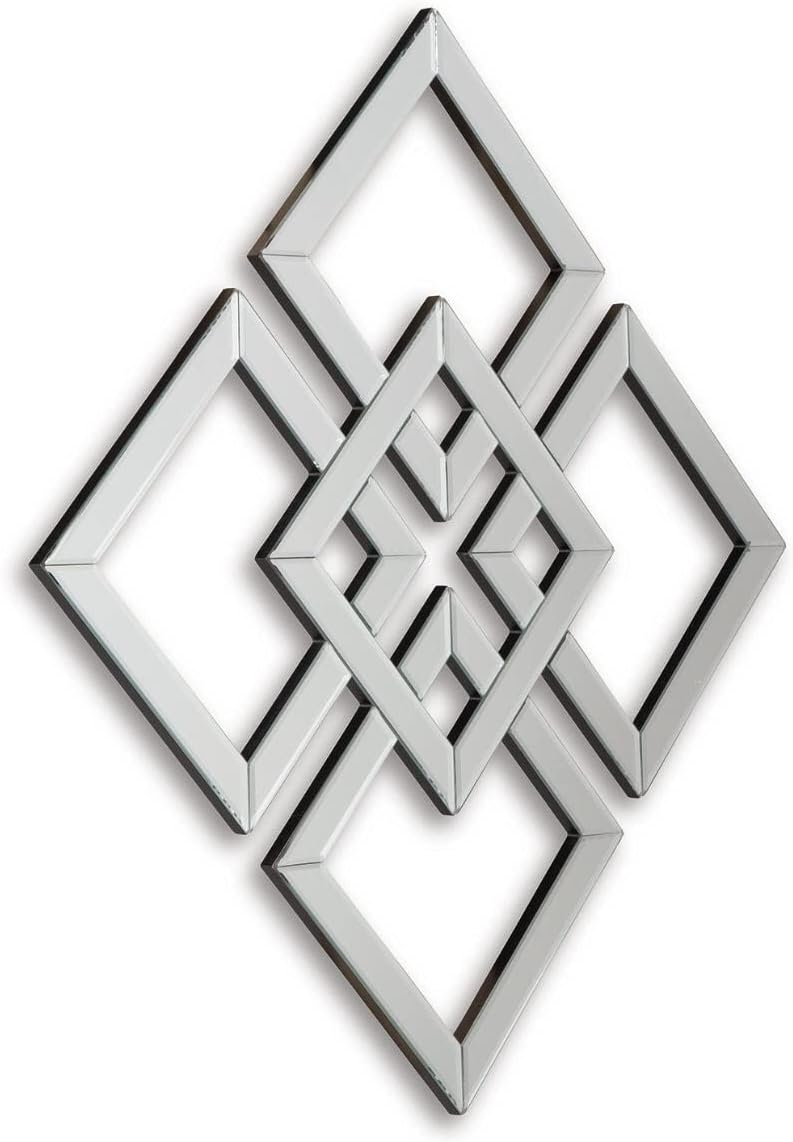 Signature Design by Ashley Contemporary Quinnley Accent Mirror  Mirror