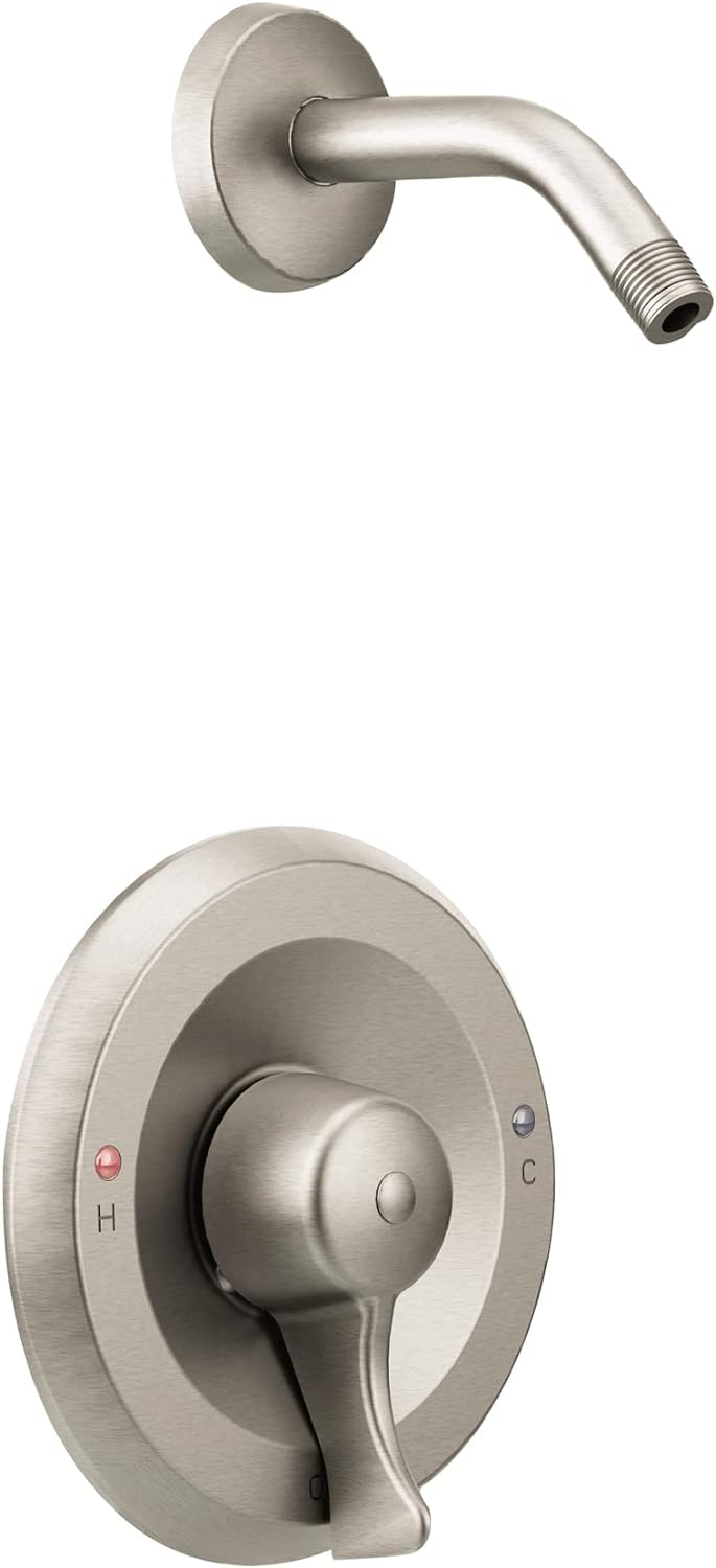 Moen Classic Brushed Nickel Posi-Temp(R) All-Metal Trim Kits