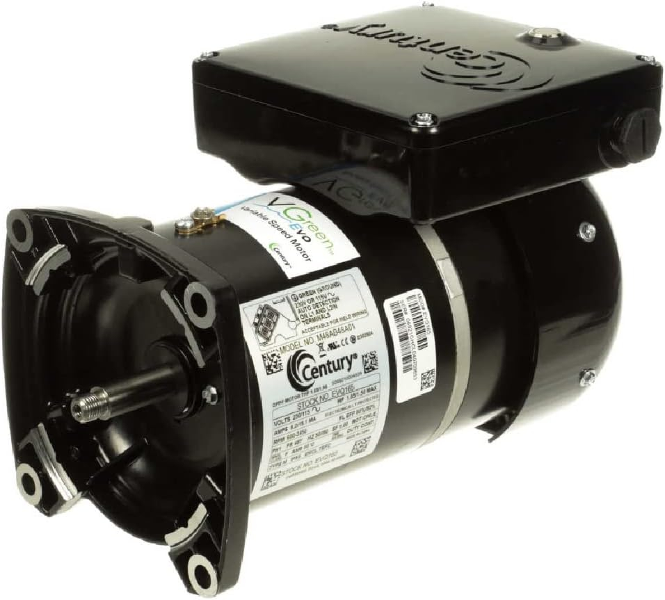 Regal Beloit 60Hz 2.25THP VGreen Evo Variable Speed Square Flange Pool Pump Motor