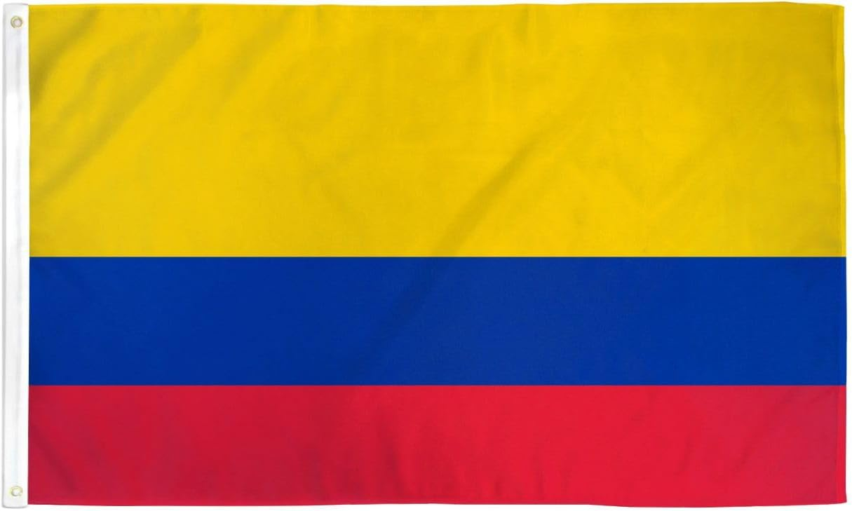 Colombia Flag 3x5ft Flag of Colombia Colombian Flag 3x5 House Flag 100D