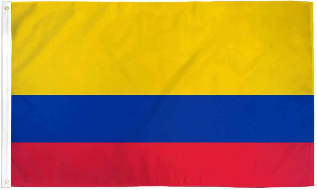 Colombia Flag 3x5ft Flag of Colombia Colombian Flag 3x5 House Flag 100D