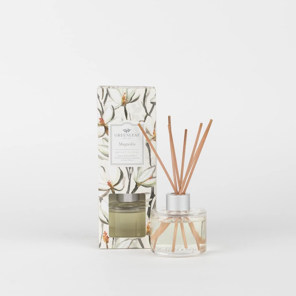 Greenleaf Gifts Reed Diffuser-Magnolia
