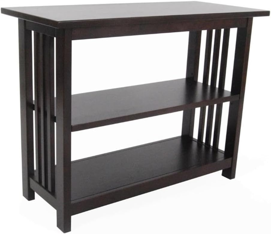 Alaterre Artisan Under Window Bookshelf, Espresso