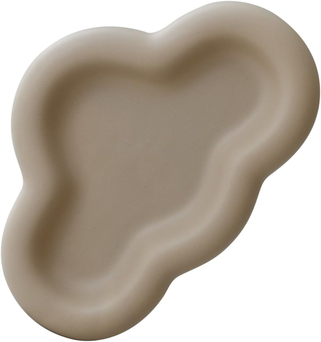 Cream Ceramic Cloud Shaped Jewelry and Trinket Dish