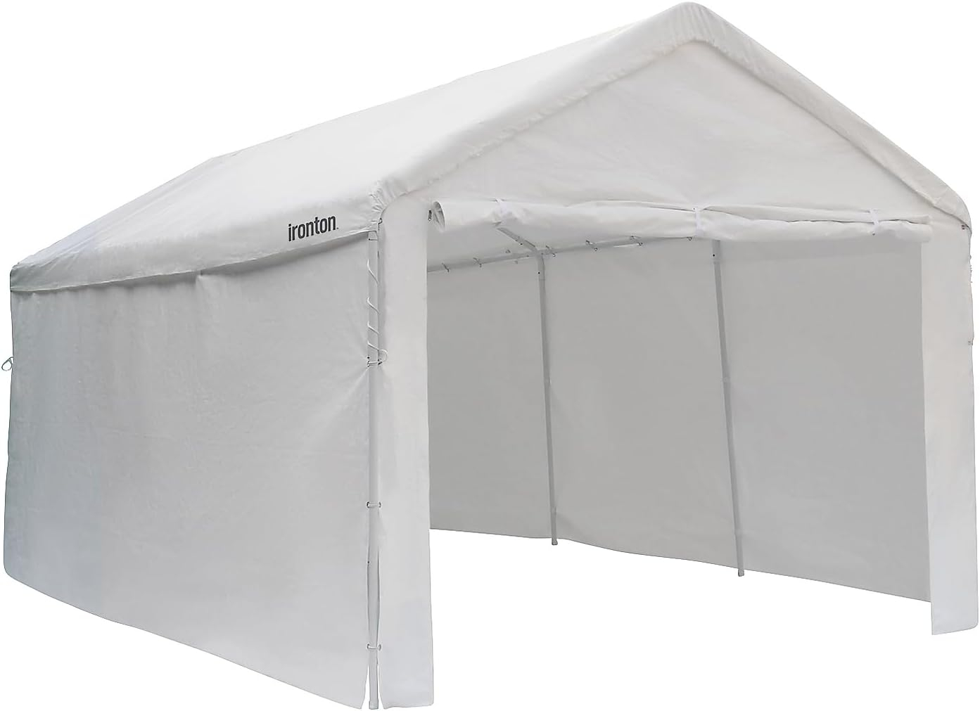 Ironton 10ft. x 20ft. Outdoor Canopy Tent Enclosure Kit, White, Model# QP-11P