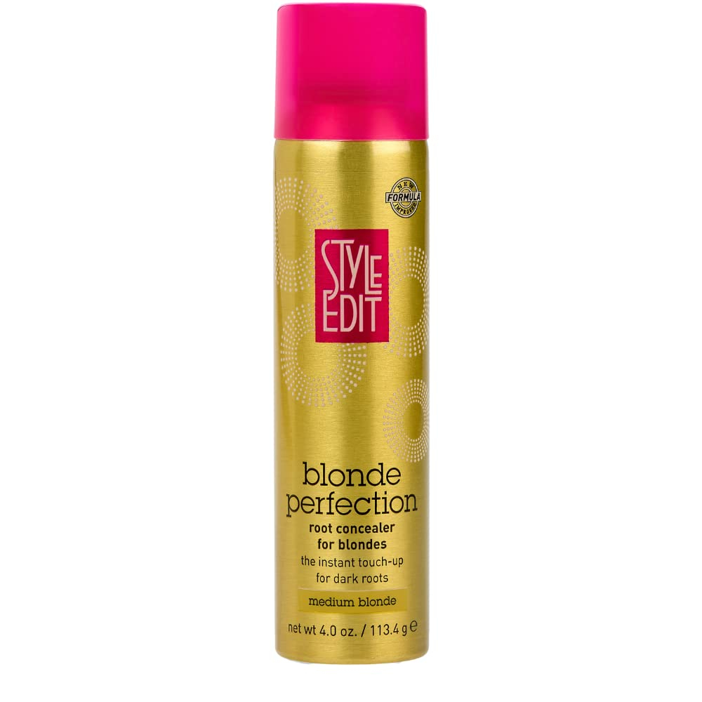Medium Blonde Root Concealer Spray for Dark Roots