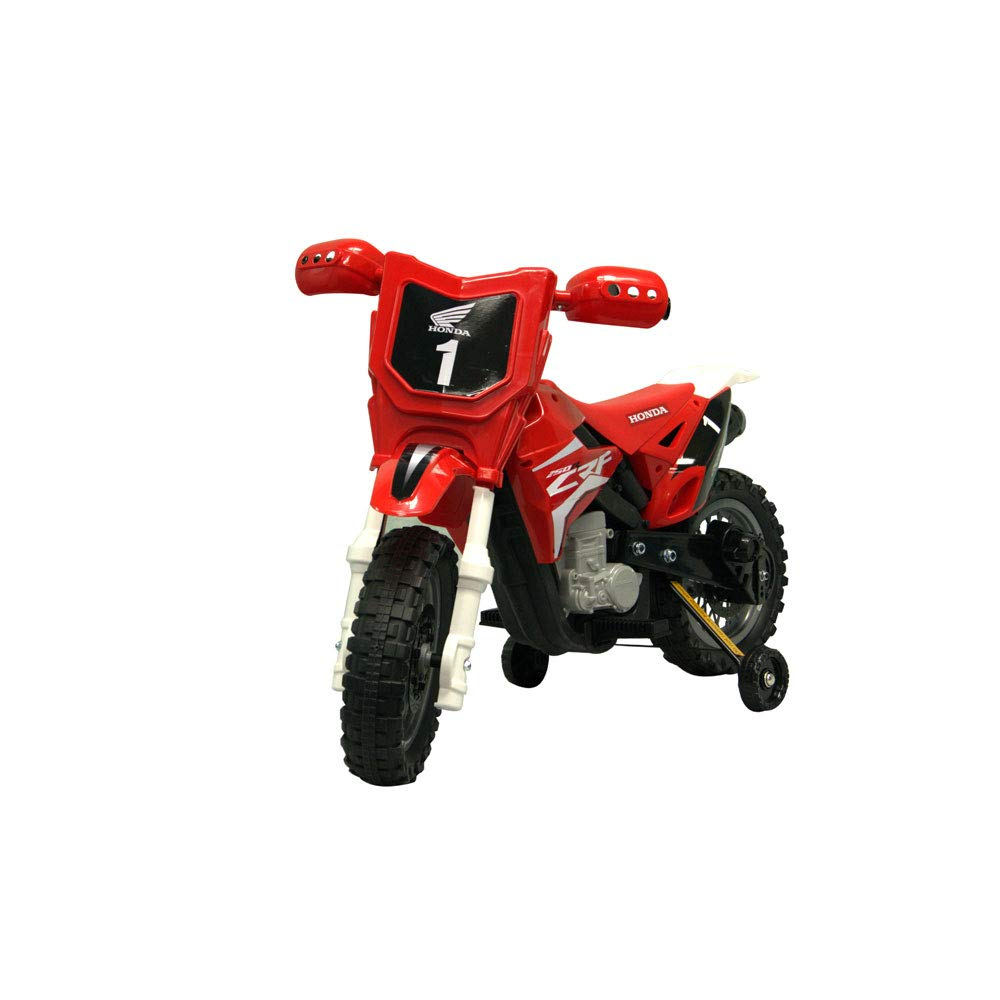 Best Ride On Cars Honda CRF250R Toddler Kids Electric 6V Toy Dirt Bike, Red
