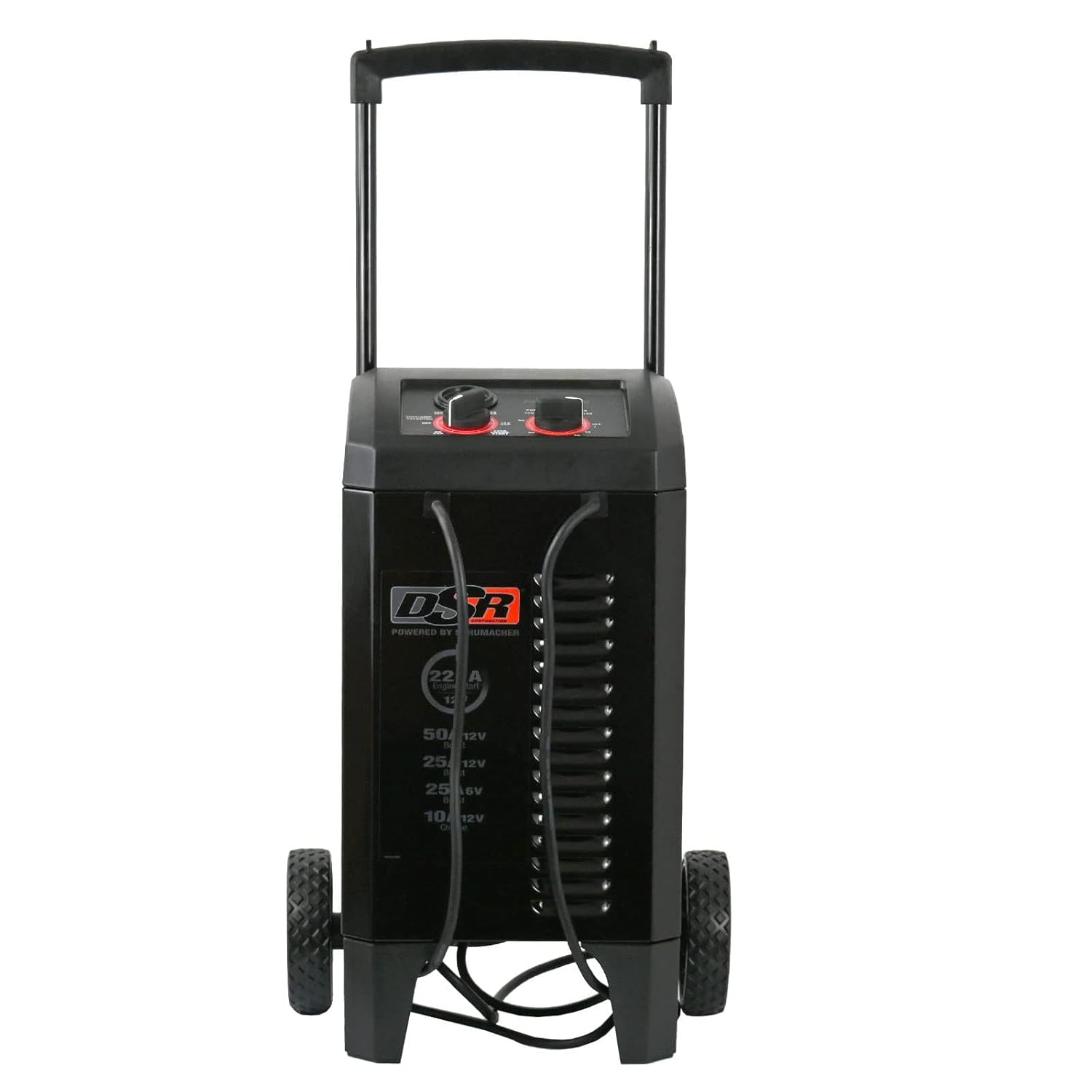 Schumacher Electric DSR139 225/50/25/10 Amps 6/12 Volts Manual Wheel Battery Charger
