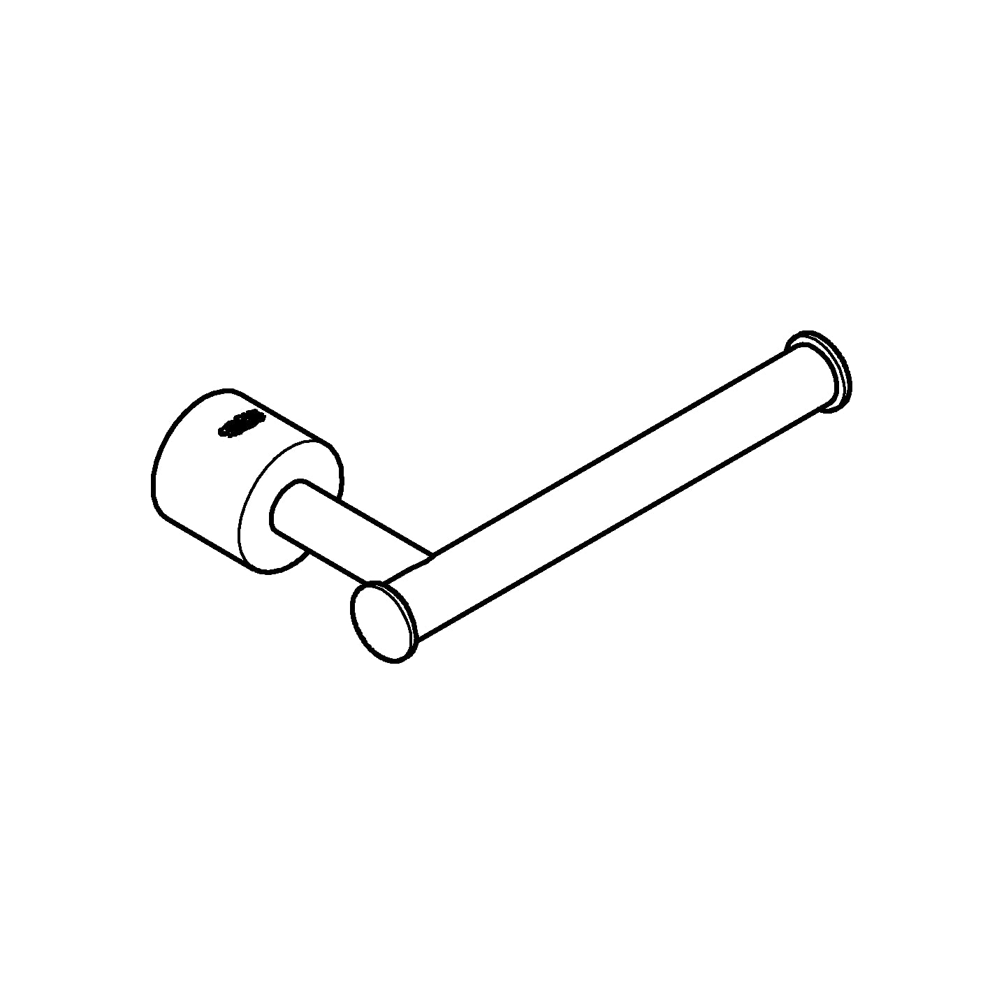 Atrio Wall Mount Toilet Paper Holder