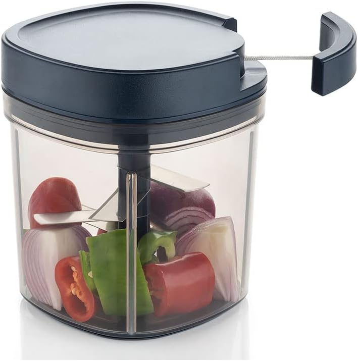 Signora Ware Manual Food Chopper & Processor for Vegetables & Fruits, 24 Oz