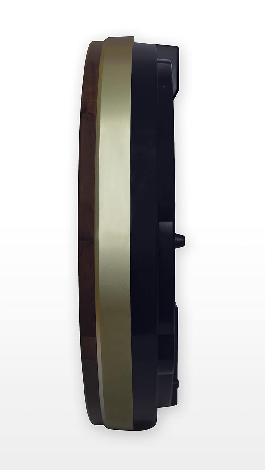 Seiko Melodies in Motion Wall Clock, Golden Chandelier