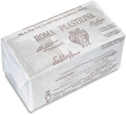 Sculpture House Roma Plastilina, Gray-Green #1, Soft