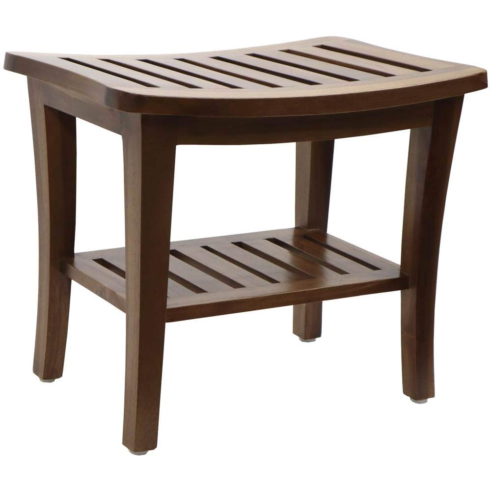 Redmon Teak Collection Bench, 20 x 13.5 x 17.5 Height (5323)