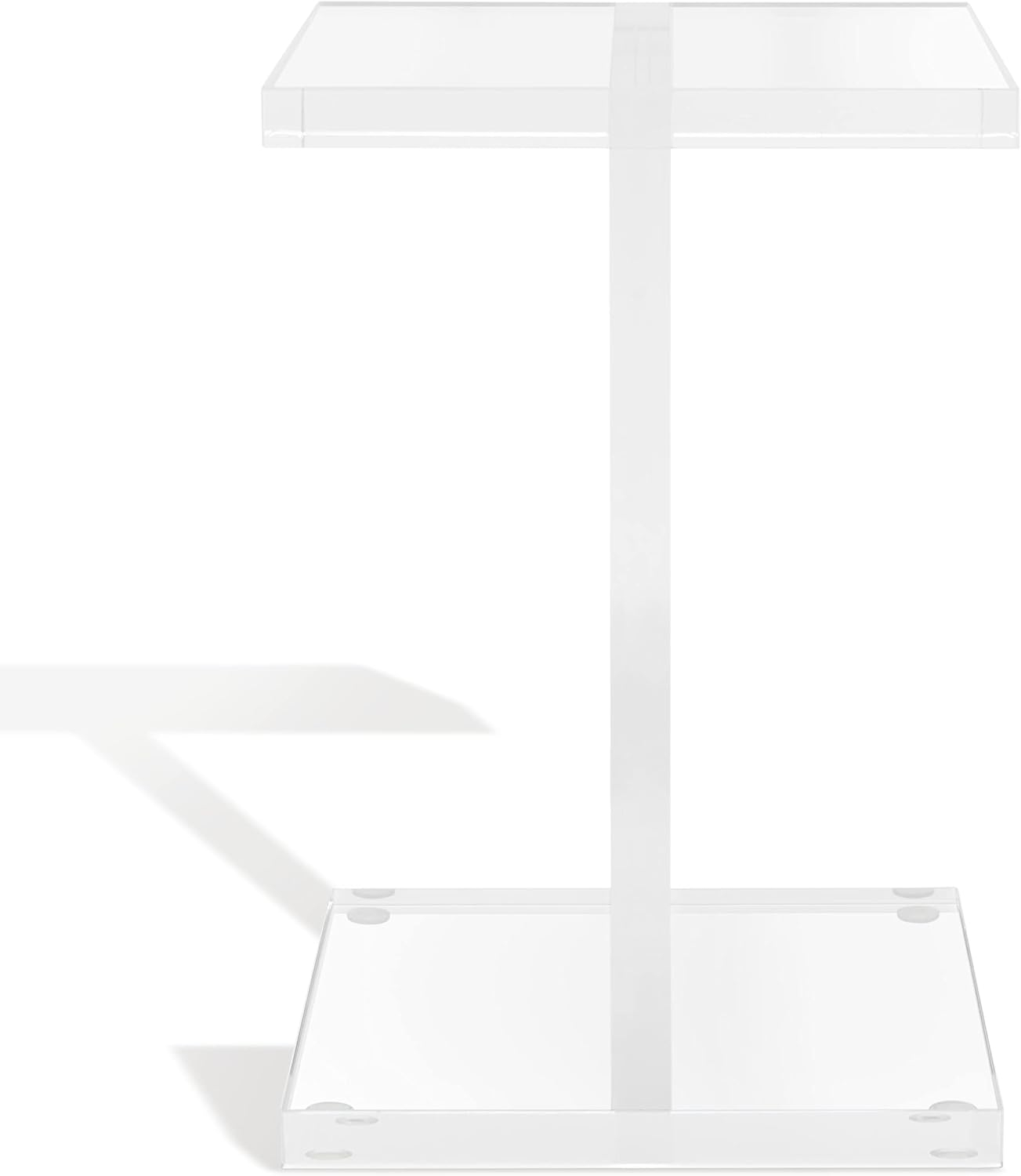 Jennabeth Clear Acrylic Rectangular Accent Table