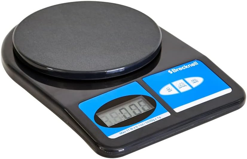 Black and Blue Digital Counter Scale with LCD Display