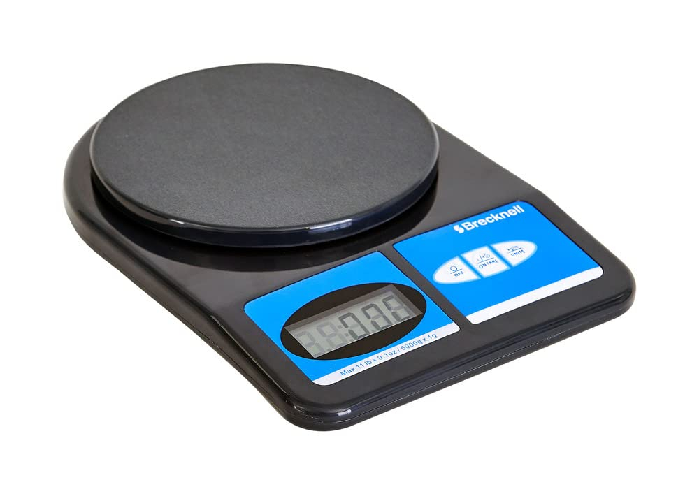 Black and Blue Digital Counter Scale with LCD Display