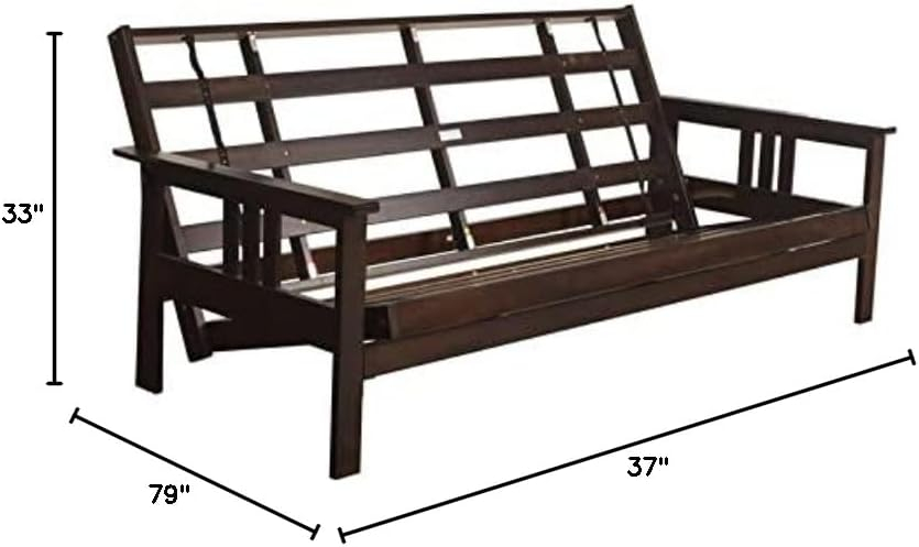 Kodiak Furniture Monterey Full-size Contemporary Solid Wood Frame in Espresso