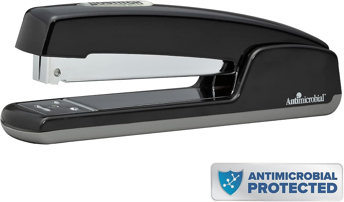 Bostitch Professional Antimicrobial Executive Stapler, 20-Sheet Capacity, Black