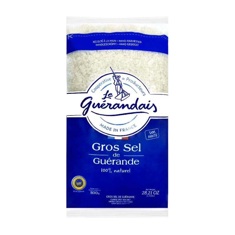 Le Guerandais Coarse Sea Salt Gros Sel De Guerande, 1.76 Pound