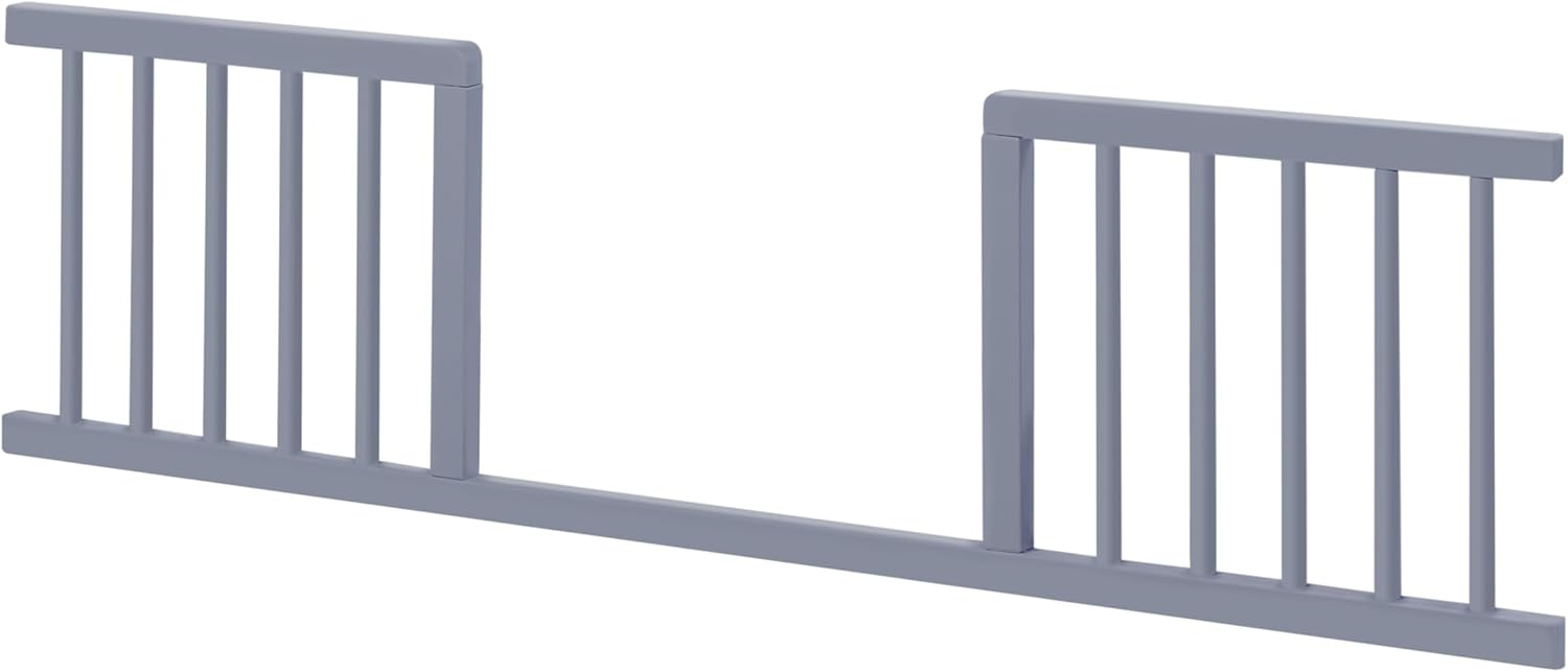 Gray Wooden Toddler Bed Rail Guard