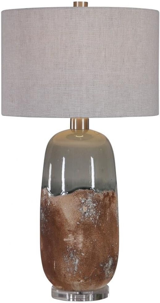 Uttermost Maggie 30 1/4" High Terracotta Rust Ceramic Vase Table Lamp