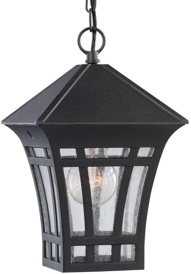 Herrington Transitional Black 11'' Outdoor LED Pendant