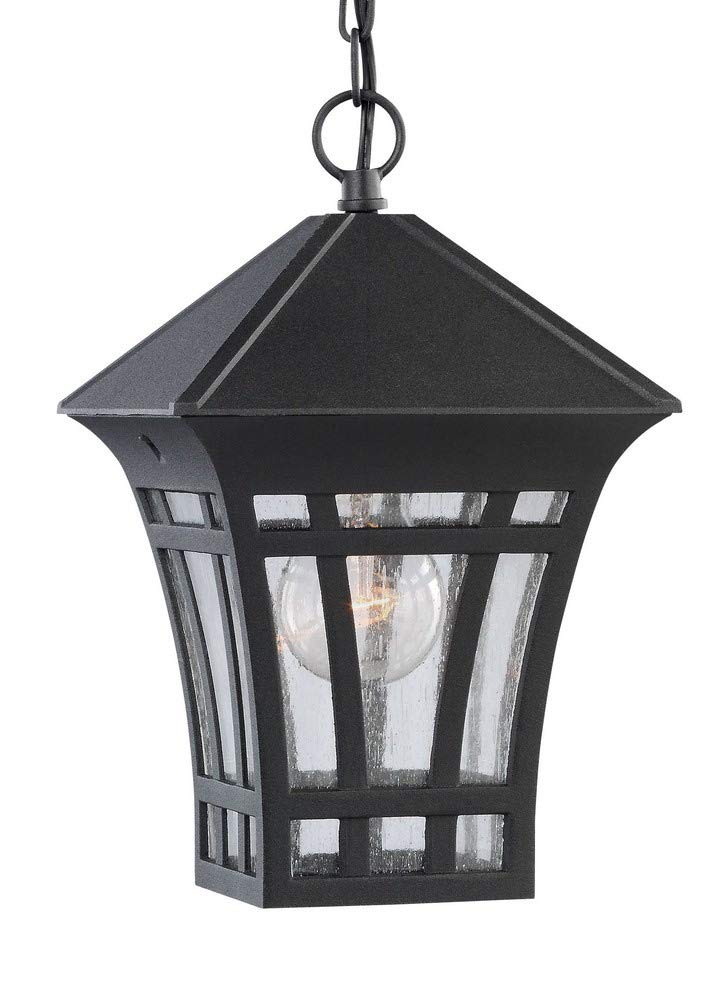 Herrington Transitional Black 11'' Outdoor LED Pendant