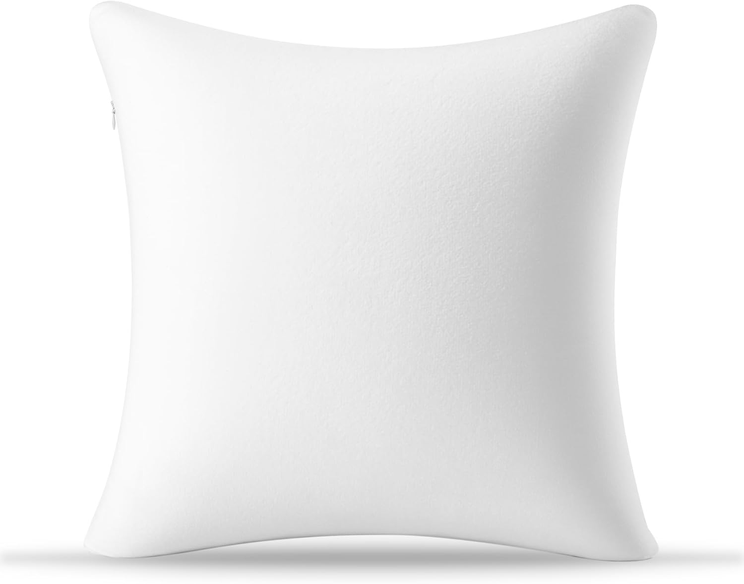 AM AEROMAX 18 × 18 Throw Pillow Memory Foam Pillow Insert - Square Accent Pillow for Decorative Cushion Bed Couch Sofa - Non-Deforming Over Time