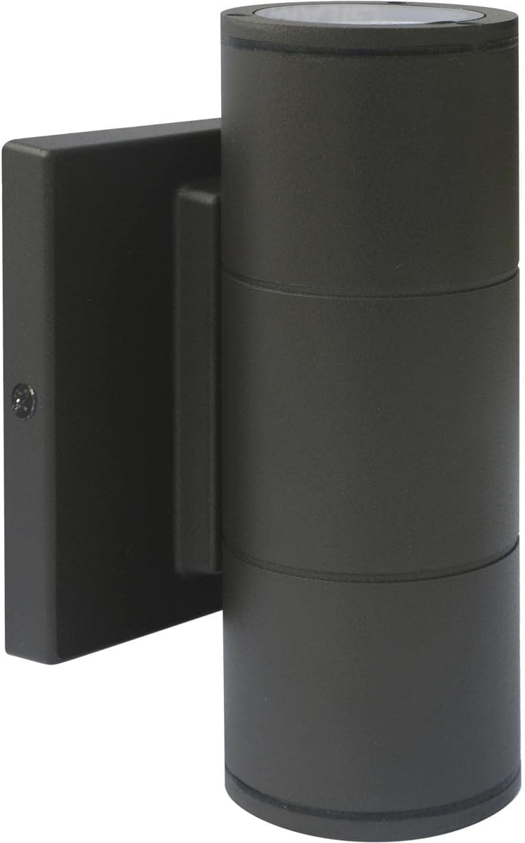62/1145R1-Nuvo Lighting-Haley-10W 2 LED Small Up and Down Outdoor Wall Lantern-13 Inches Wide by 3.5 Inches High-Bronze Finish