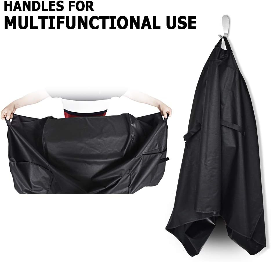 Grill Cover 70in. 600D Heavy Duty with Mesh Air Vent. Waterproof Barbecue Gas Smoker Cover. UV and Fade Resistant. Fit for and More