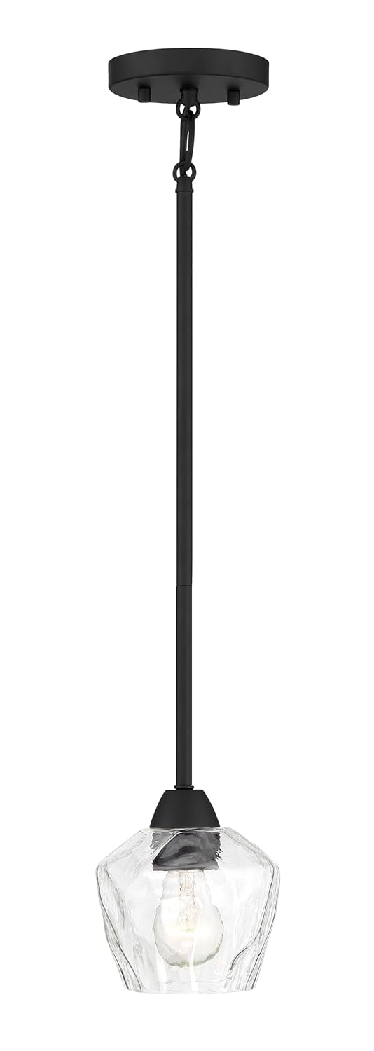 1 Light Convertible Mini Pendant-Coal Finish    -Traditional Installation Minka Lavery 2171-66A