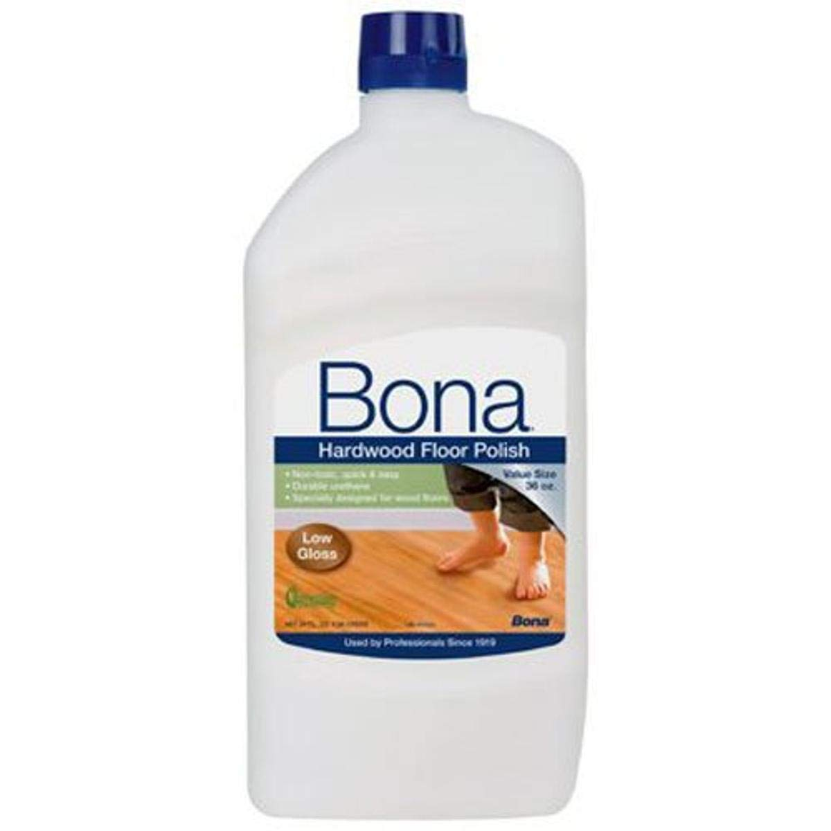 Bona Low Gloss Hardwood Floor Polish Liquid 36 oz