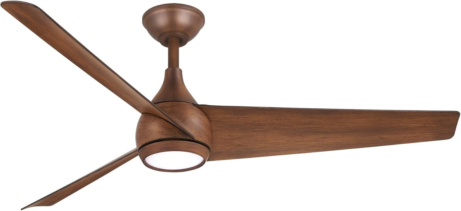 Minka Aire 52'' 3 - Blade LED Smart Standard Ceiling Fan with Remote Control and Light Kit Included