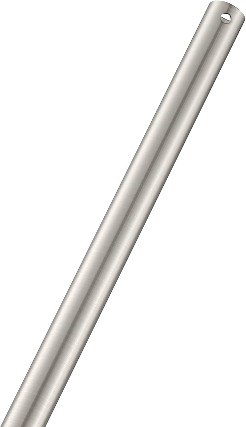72in Ceiling Fan Extension Downrod in Brushed Nickel