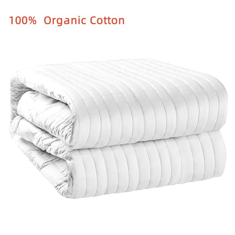 2024 Updated Mattress Cooling Pad for Night Sweats, Water Cooling System Ideal for Hot Sleepers, 100% Cotton, 75” L x 39” W