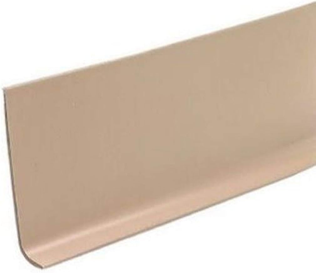 M-D Building Products 23647 4 in. x 48 in. Desert Beige Self-Stick Vinyl Wall Base