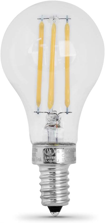 Clear Soft White Filament LED Bulb for Indoor/Outdoor Use