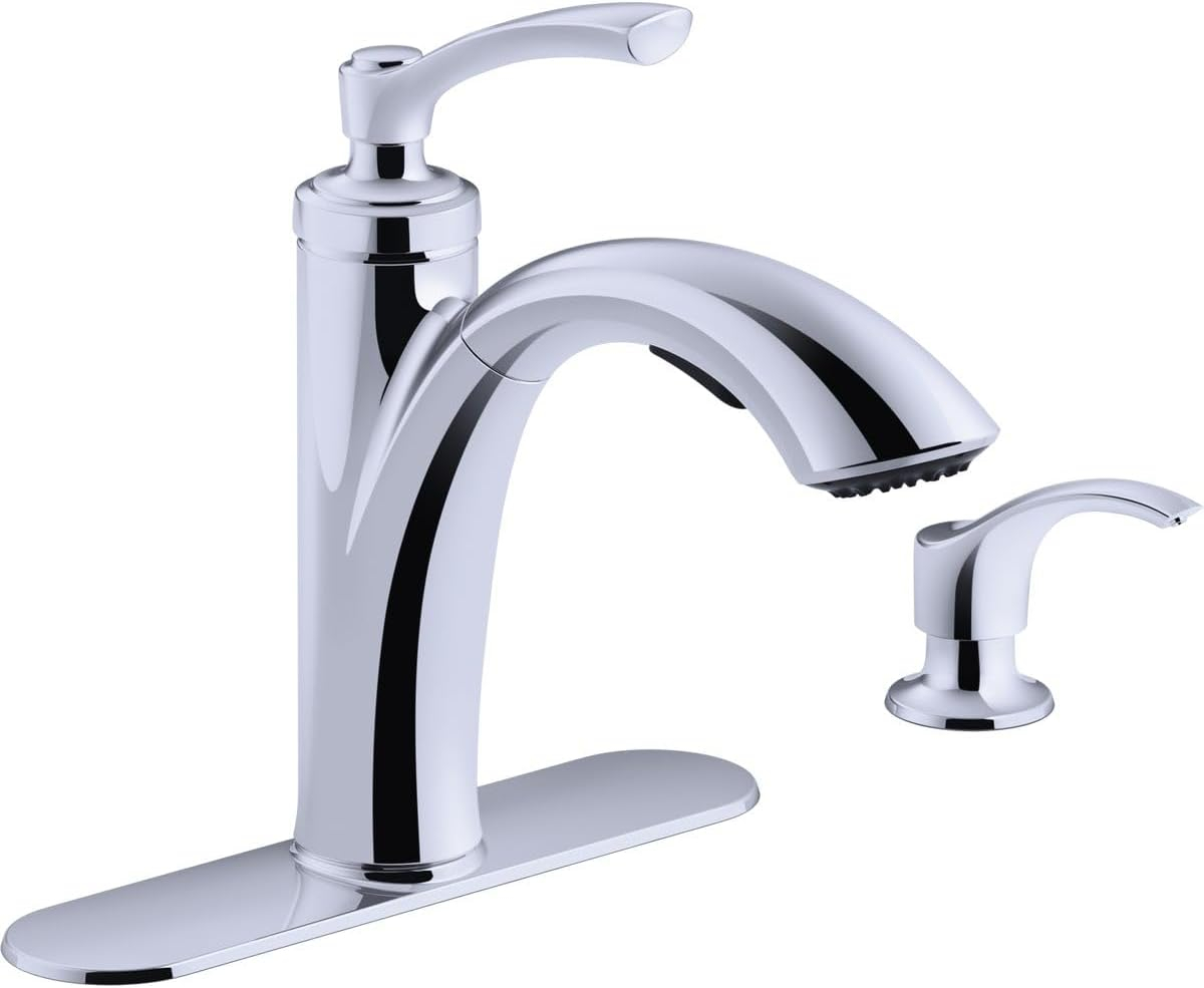 KOHLER LINWOOD PULLOUT KITCHEN FAUCET