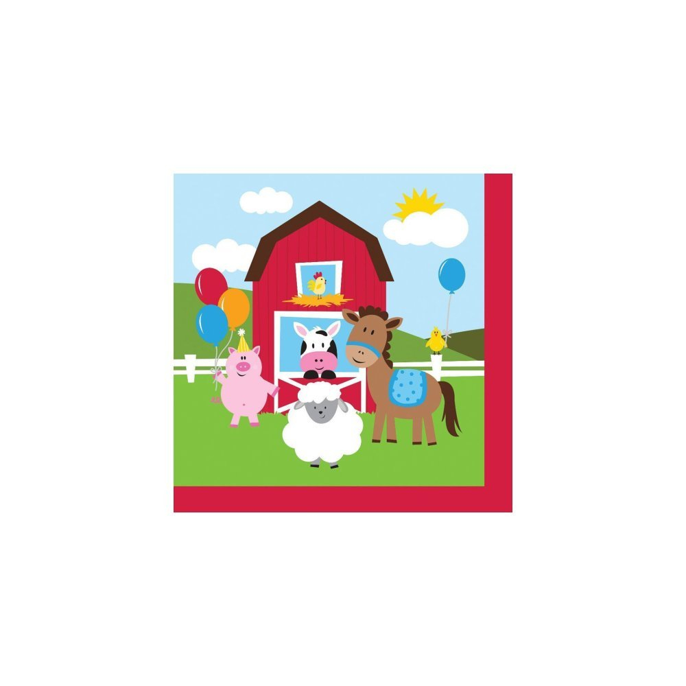 Farmhouse Luncheon Napkins (16 Count)