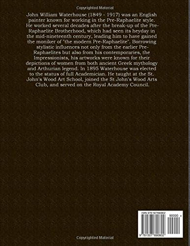 John Waterhouse: 130 Paintings in Colour Paperback Art Book